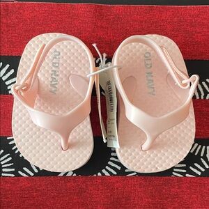 Old Navy Kids Light Pink Flip Flops